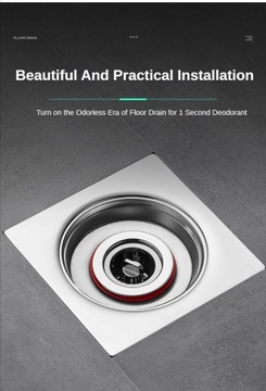 Дезодорант для трапов в полу, универсальная внутренняя вставка