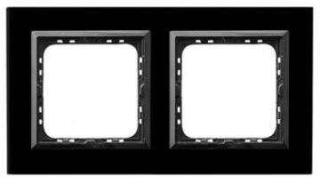 SONATA CZARNY/ CZARNY SZKŁO RAMKA 2X 4MM