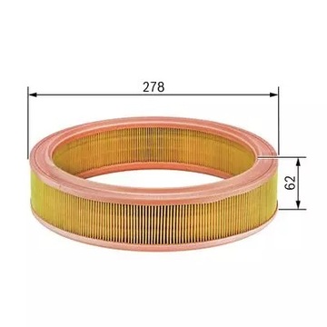 BOSCH FILTR VZDUCHU VW 1.0-1.8