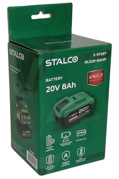 2 АККУМУЛЯТОРА 8 Ач 20 В + быстрое ЗАРЯДНОЕ УСТРОЙСТВО 9 А 250 Вт с охлаждением