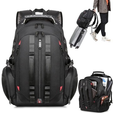 PLECAK MĘSKI DAMSKI POJEMNY NA LAPTOPA DO PRACY SZKOŁY MULTIFUNCTIONAL 40L