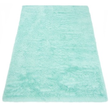 Dywan SILK Miękki Wysoki Włos Puszysty 80x150
