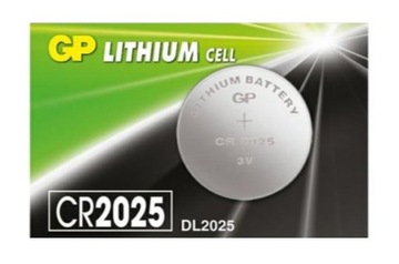 Bateria litowa 3V CR2025 GP 1 sztuka
