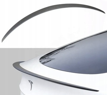 Tesla Model 3 spoiler tylny lotka 100% karbon carbon fiber