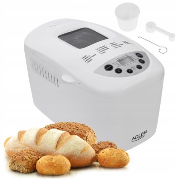 AUTOMAT WYPIEKACZ do CHLEBA 15 PROGRAMÓW ZAWSZE ŚWIEŻE CHRUPKIE PIECZYWO