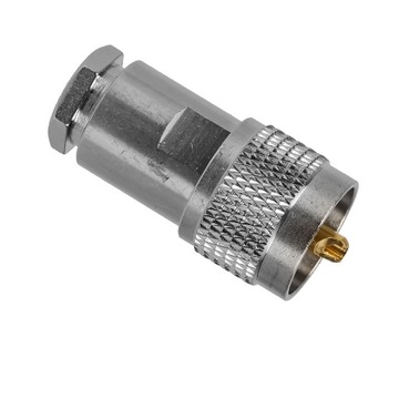 Wtyk UC-1 klampowany na RF-7 Aircell 7 PTFE/GOLD