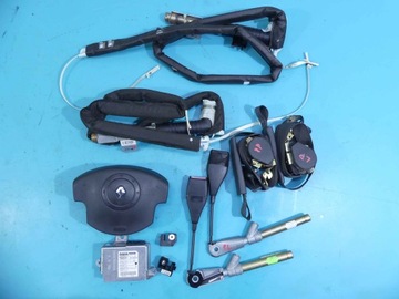 ПРИБОРНАЯ ПАНЕЛЬ RENAULT MEGANE II, ПОДУШКИ, РЕМНИ