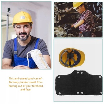 Kapelusze z opaskami przeciwpotnymi 12 szt