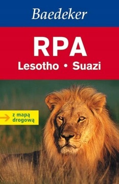 RPA PRZEWODNIK Z MAPĄ BAEDEKER /USZKODZ./