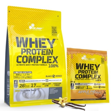 OLIMP WHEY PROTEIN COMPLEX 600g WPC WPI BIAŁKO