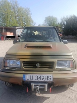 Suzuki Vitara II 2000 Suzuki Vitara Sprzedam Suzuki Vitara 1 dla myśliwego - khaki mix matowy, zdjęcie 7