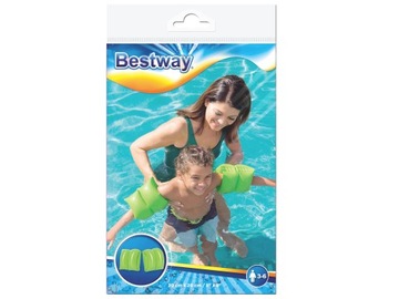 BESTWAY 32005 Рукава для плавания бабочка зеленые, 2-5 лет