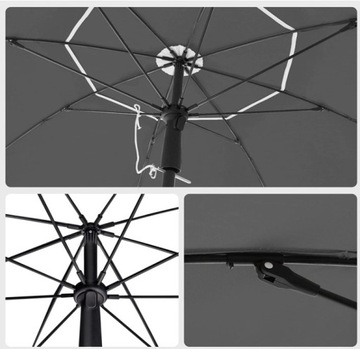 ПЛЯЖНЫЙ ЗОНТ 160 СМ С УФ-ЗАЩИТОЙ