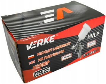 ПИСТОЛЕТ ДЛЯ ПОКРАСКИ HVLP, СОПЛА 1,0 мм