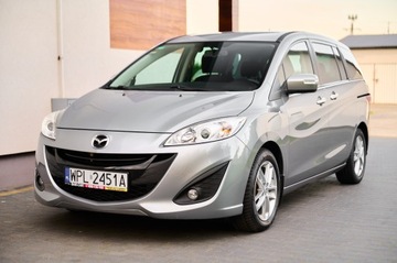 Mazda 5 II 1.6 MZ-CD 115KM 2014 MAZDA 5 1.6 diesel 115KM ALU16 zarejestrowany w Polsce 7-osobowy, zdjęcie 10