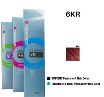 Goldwell COLORANCE Farba 60 ml 6-KR