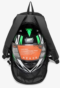 ЖЕНСКИЙ МОТОЦИКЛЬНЫЙ РЮКЗАК ВОДОНЕПРОНИЦАЕМАЯ СУМКА ДЛЯ ШЛЕМА НОУТБУК + БЕСПЛАТНО