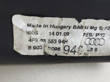 AUDI A6 C6 4F9 KOMBI 04-11 ROLETA KUFRU