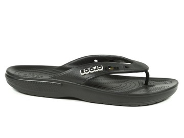 CROCS 207713-100 JAPONKI CZARNE WSUWANE 41/42 1SAB