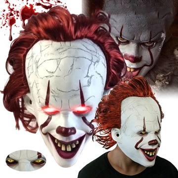MASKA ZABÓJCZY KLAUN KLAUNA CLOWN Pennywise TO IT