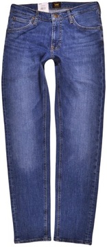 LEE spodnie STRAIGHT jeans DAREN ZIP FLY _ W38 L34
