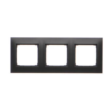 SIMON 54 RAMKA POTRÓJNA 3x CZARNY MAT DR3/49