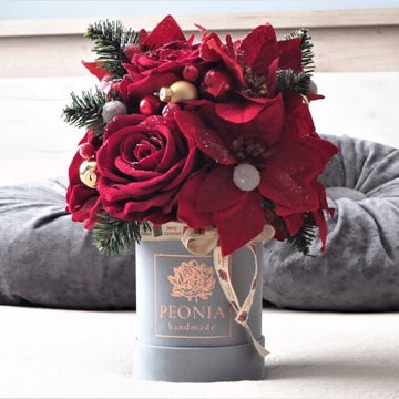 РОЖДЕСТВЕНСКАЯ Цветочная Коробка РОЖДЕСТВЕНСКОЕ ТВОРЕНИЕ Вифлеемская Звезда