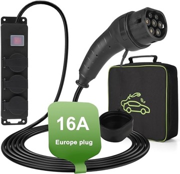 Kabel veco chajor Typ 2 długość 10 m 7 kW