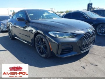 BMW Seria 4 F32-33-36 Gran Coupe Facelifting 440i 326KM 2021 BMW Seria 4 2021 BMW M440I XDRIVE 3.0 Benzyna 326KM