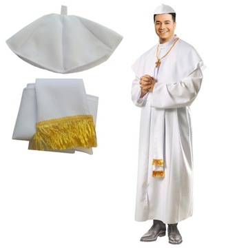 Kostium Papieża Papież Ksiądz Biskup L/XL halloween