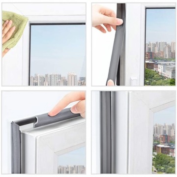 ОКОННЫЙ УПЛОТНИТЕЛЬ, ПРОТЯЖКА, ВЕТРОВОЙ, АКУСТИЧЕСКИЙ, ИЗОЛЯЦИОННЫЙ XXL