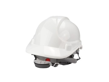 KASK OCHRONNY HEŁM BUDOWLANY CE BIAŁY