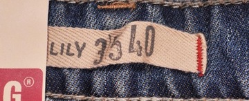 MUSTANG spodnie REGULAR blue jeans LILY _ W30 L32