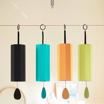 Dzwonki wietrzne Koshi Chime aluminium 8 ton Kera Audio Saturn/Blue