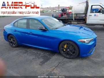 Alfa Romeo Giulia II Sedan Facelifting 2.0 Turbo 280KM 2020 Alfa Romeo Giulia 2020 Alfa Romeo Giulia Sport RWD 2.0 Benzyna 280KM