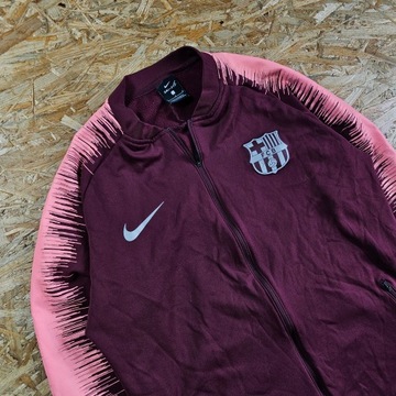 Bluza na Zamek Stójka NIKE FC BARCELONA Kolekcjonerska Sportowa L