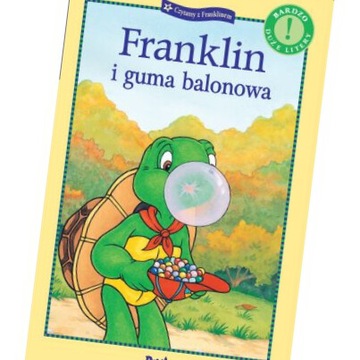 OPOWIADANIE FRANKLIN I GUMA BALONOWA DO NAUKI CZYTANIA DUŻE LITERY