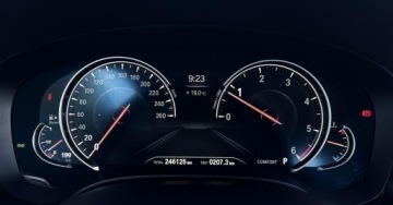 BMW Seria 5 G30-G31 Limuzyna 520d 190KM 2017 BMW Seria 5 SalonPL Luxury Line Display Key LED Nawigacja Kamera Tempomat, zdjęcie 13