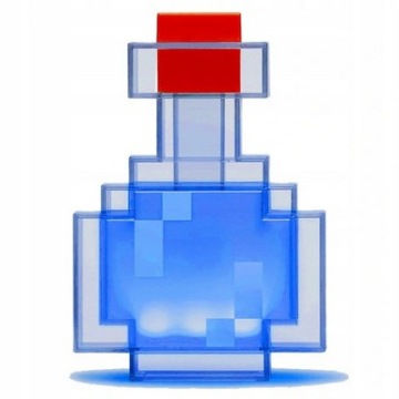 Minecraft Lampička Lektvar Láhev Potion 8 Barev Hračka Figurka