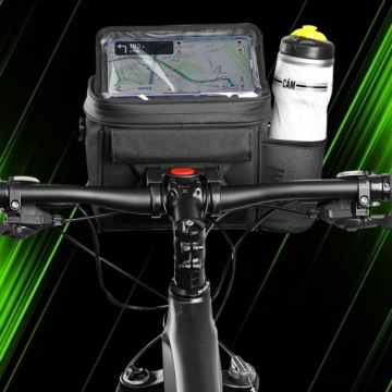 СУМКА ДЛЯ ВЕЛОСИПЕДА VIBIKE ВМЕСТИТЕЛЬНАЯ СУМКА ДЛЯ ТЕЛЕФОНА НА РУЛЕ ВЕЛОСИПЕДА