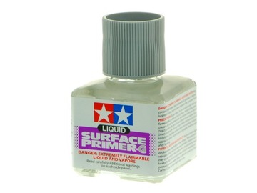 TAMIYA 87075 LIQUID SURFACE PRIMER 40ml - SZARY PODKŁAD