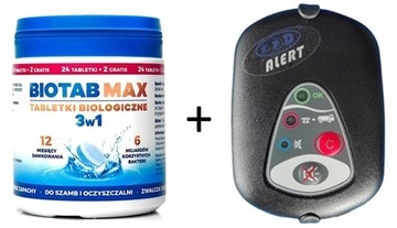 Czujnik szamba + BioTab MAX tabletki MEGA PROMOCJA