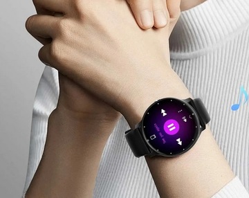 SMARTWATCH zegarek SMARTBAND do IPHONE HUAWEI PULSOMETR KROKOMIERZ AMOLED