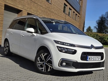 Citroen Grand C4 Picasso II Grand Picasso Facelifting 2.0 BlueHDi 150KM 2018 Salon Polska LIFT 2.0HDI Manual Serwis Alu