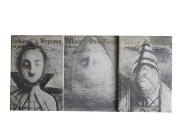 WŁADCA PIERŚCIENI 3 TOMY - WYPRAWA DWIE WIEŻE POWRÓT KRÓLA - TOLKIEN