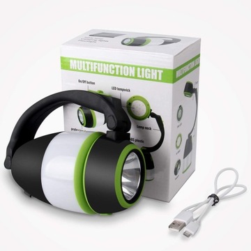 ТУРИСТИЧЕСКИЙ КЕМПИНГОВЫЙ ФОНАРЬ ДЛЯ ПАЛАТКИ USB LED