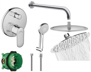 HANSGROHE bateria zestaw podtynkowy Deszczownia 30