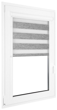 Рулонные шторы «День и Ночь». Размер в кассете рулонных штор Премиум