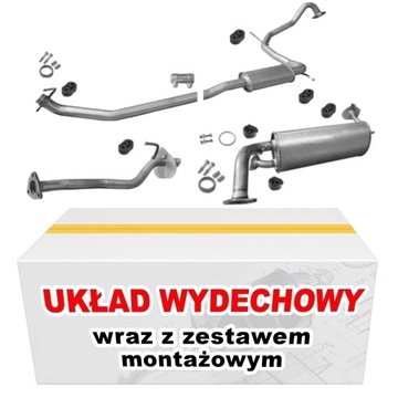 Tłumik komplet Honda Civic VIII 1.8i