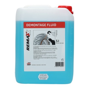 Remaxx Demounting Fluid - Płyn do demontażu opon 5 l